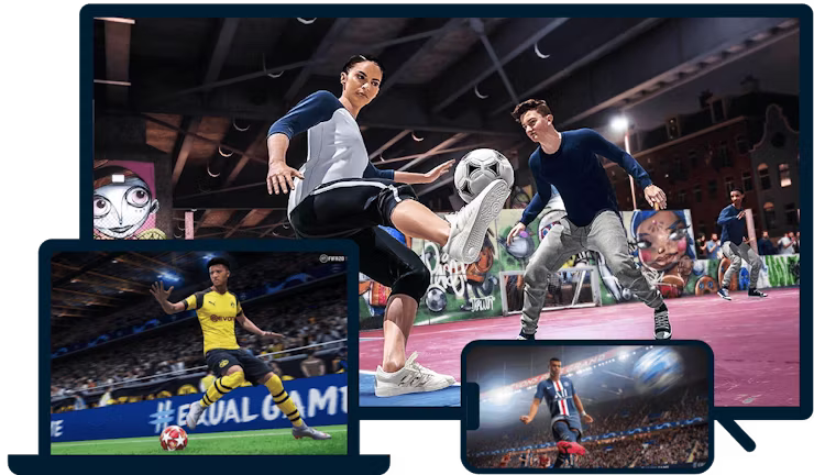 FIFA op allerlei apparaten.
